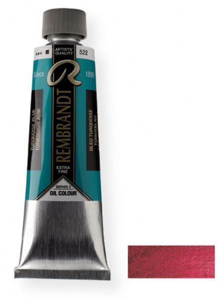 Royal Talens 1073422 Rembrandt Oil Colour, 150 ml Permanent Madder Deep Color; These paints contain only the finest, most lightfast pigments and the purest quality linseed or safflower oil; Each color contains the highest concentration of pigment; EAN 8712079059750 (1073422 RT-1073422 RT1073422 RT1-073422 RT10734-22 OIL-1073422) 