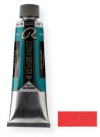 Royal Talens 1073772 Rembrandt Oil Colour, 150 ml Permanent Red Medium Color; These paints contain only the finest, most lightfast pigments and the purest quality linseed or safflower oil; Each color contains the highest concentration of pigment; EAN 8712079059781 (1073772 RT-1073772 RT1073772 RT1-073772 RT10737-72 OIL-1073772)  