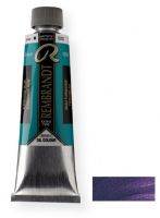Royal Talens 1075682 Rembrandt Oil Colour, 150 ml Permanent Blue Violet Color; These paints contain only the finest, most lightfast pigments and the purest quality linseed or safflower oil; Each color contains the highest concentration of pigment; EAN 8712079059866 (1075682 RT-1075682 RT1075682 RT1-075682 RT10756-82 OIL-1075682)  