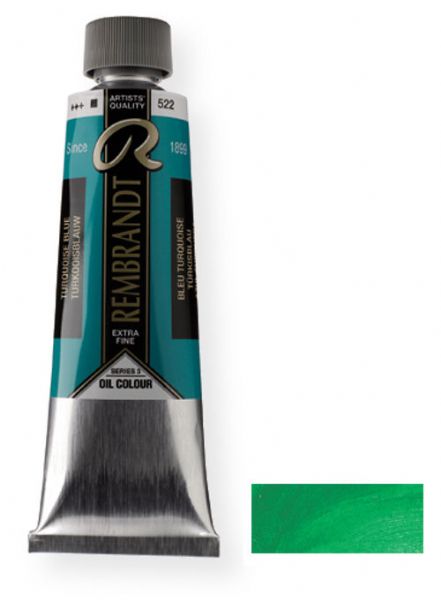 Royal Talens 1076142 Rembrandt Oil Colour, 150 ml Permanent Green Medium Color; These paints contain only the finest, most lightfast pigments and the purest quality linseed or safflower oil; Each color contains the highest concentration of pigment; EAN 8712079059880 (1076142 RT-1076142 RT1076142 RT1-076142 RT10761-42 OIL-1076142) 