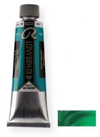 Royal Talens 1076802 Rembrandt Oil Colour, 150 ml Phthalo Green Blue Color; These paints contain only the finest, most lightfast pigments and the purest quality linseed or safflower oil; Each color contains the highest concentration of pigment; EAN 8712079059934 (1076802 RT-1076802 RT1076802 RT1-076802 RT10768-02 OIL-1076802)  