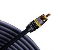 Monster Cable 107725 model MV2R-4M High Resolution Composite Video Cable with RCA Connectors 4 m. length, 13.12 ft, Multi-stranded copper center conductor, 8-cut Turbine 24k gold contact RCA connectors, 100 percent metal-to-metal foil shield, Double shielding, Low-loss dielectric, UPC 050644087059 (MON-107725 MON 107725 MON107725 MV2R4M) 