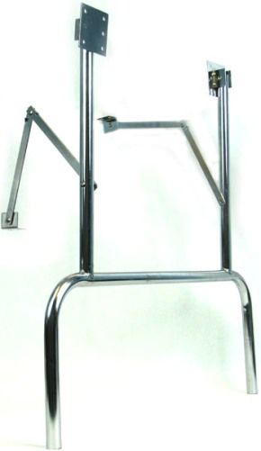 Trademark 10-7835 Folding Table Legs, ONLY Set of 2, Legs will fold smoothly inward to save space in gameroom, For 30