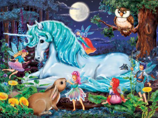 Ravensburger 10793 Enchanted Forest Puzzles (100 pcs), Are a perfect way to relax after a long day or for fun family entertainment, Every one of our pieces is unique and fully interlocking, EAN 4005556107933 (RAVENSBURGER10793 RAVENSBURGER-10793 10793 10-793 107-93)