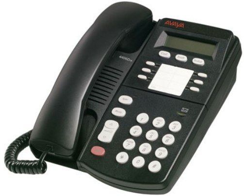Avaya 108199027 Merlin 4406D+ 6 Button Display Telepphone, Black, 6 programmable call appearance/feature buttons with LED, 2-line x 24 character Liquid Crystal Display, 12 programmable feature-only buttons without LED, Conference up to 3 internal parties plus 2 external (108-199027 108199-027 4406D 4406)