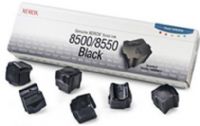 Xerox 108R00672 Black Solid inks, For use with Xerox 8500DN, 8500N, 8500DN, 8500N, 8550DP, 8550DT and 8550DX, Up to 6000 pages at 5% coverage Duty Cycle, New Genuine Original OEM Xerox, UPC 095205242379 (108R00672 108-R00672 108 R00672) 