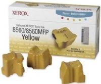 Xerox 108R00725 Yellow Ink Cartridge For Phaser 8560MFP Printer, Up to 3400 pages Duty Cycle, New Genuine Original OEM Xerox Brand, UPC 095205427509 (108 R00725 108-R00725 108 R00725) 