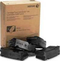 Xerox 108R00832 ColorQube Black Solid Ink (4-Ink Sticks) For use with ColorQube 9201/9202/9203 and ColorQube 9301/9302/9303 Printers, Approximate yield 40000 average standard pages, New Genuine Original OEM Xerox Brand, UPC 095205750287 (108-R00832 108 R00832 108R-00832 108R 00832 108R832)  