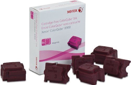 Xerox 108R01015 Solid Ink Stick, Solid Ink Print Technology, Magenta Print Color, For use with Xerox ColorQube 8900 Printer, UPC 095205856392 (108R01015 108R-01015 108R 01015)