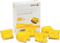 Xerox 108R01016 Solid Ink Stick, Solid Ink Print Technology, Yellow Print Color, 16,800 pages Typical Print Yield, For use with Xerox ColorQube 8900 Printer, Solid Ink Print Technology, Yellow Print Color, 16,800 pages Typical Print Yield, For use with Xerox ColorQube 8900 Printer, 6 / Box Packaged Quantity, UPC 095205856385 (108R01016 108R-01016 108R 01016) 