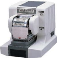 Newkon 10-905L Universal Electric Perforator, 20 sheets of 64g/m2 paper when date/number 8-digit is perforated, Lever system, 905L-10 Die-block, Helps make traditional stamping jobs more efficient and labor-saving, Provides a highly effective means to protect important documents from forgery/alteration (10905L 10 905L 10-905 10905 NEWKON NEW-KON NEWKON10905L) 