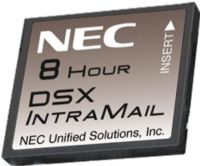 NEC 1091060 DSX IntraMail 2-Port/8-Hour Voice Mail, 2 Voice ports, 8 hours of message storage and 128 Mailboxes, UPC 714627144909 (10-91060 109-1060 10910-60 109 1060) 