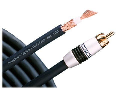  Datalink 100 Low-Loss S/PDIF Style Digital Coaxial Cable 2 m. piece, 