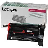 Lexmark 10B042M High Capacity Return Program Magenta Toner Cartridge For use with the Lexmark C750, C750n, C750dn, C750in, C750dtn and C750fn printers and the Lexmark X750e MFP, Yield 15000 Pages @ 5%, New Genuine Original OEM Lexmark Brand, UPC 734646299145 (10B-042M, 10B 042M)  
