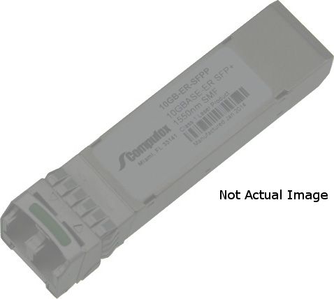 Extreme Networks 10GB-ER-SFPP Transceiver Module; Compatible with: B5 Switch, C5 Switch, S-Series, K-Seriers, 7100 Series, QSFP-SFPP-ADPT Port Adapter; IEEE 802.3 SM; 1550 Short Wave Length; LC SFP+; UPC 647030017822; Weight 0.14 Lbs; Dimensions 2.80
