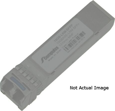 Extreme Networks 10GB-LRM-SFPP Transceiver Module; Compatible with: B5 Switch, C5 Switch, S-Series, K-Seriers, 7100 Series; IEEE 802.3 MM; 1310 Short Wave Length; LC SFP+; UPC 647030017426, Weight 0.14 Lbs, Dimensions 2.80
