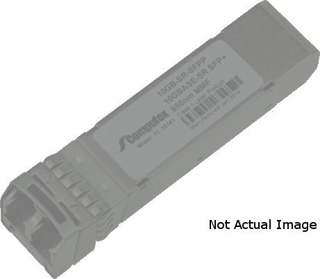 Extreme Networks 10GB-SR-SFPP Model 10 Gb Transceiver Module, Flexible interface options for 100Mbs, 1Gbps, 10Gbps and 40Gbps; Designed and manufactured to stringent standards, Highest quality transceivers technology to ensure long life cycle and reliability; Compatible with B Series: B5, C Series: C5, S Series, K Series, Wireless: C5210, 7100 Series, QSFP-SFPP-ADPT- Adapter; Dimensions: 5.3