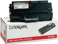 Lexmark 10S0150 Black Toner Cartridge For use with Lexmark E210 Printer, Average Yield 2000 standard pages Declared yield value in accordance with ISO/IEC 19752, New Genuine Original Lexmark OEM Brand, UPC 734646229814 (10S-0150 10-S0150 10S 0150) 