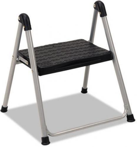 Cosco 11014PBL1E One Step Step Stool Steel w/o handle, Lightweight: Easy to carry for multiple household tasks. Secure & Stable: Large platform step with slip-resistant feet.Easy to Use: One-hand easy-release fold and unfold.Easy to Store: Compact design to fit in small spaces, Height: 17.126