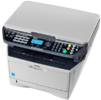 Kyocera 1102H92US0 Model FS-1028MFP Black and White Multifunctional Printer, Fast output speed of 30 pages per minute, Standard print, copy and color scan, Standard duplex and 300 sheet paper capacity, First Copy Out Time 6.9 Seconds, First Print Out Time 6.0 Seconds, 256MB RAM Memory, Continuous Copy 1-999/Auto Reset to 1 (1102-H92US0 1102 H92US0 FS1028MFP FS 1028MFP) 