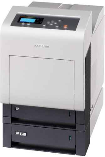 Kyocera 1102HG2US0 Model FS-C5400DN Small Office Workgroup Color Laser Printer, Fast output speed of 37 pages per minute, First Print Out Time Color 9 seconds or less, 600 x 600 dpi, 9,600 x 600 multi bit interpolated resolution, Standard 256MB Memory, Upgradable to 1280MB via 144 pin DDR2 SDRAM DIMM (1 slot), Standard Duplex (1102-HG2US0 1102 HG2US0 FSC5400DN FS C5400DN)