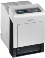 Kyocera 1102K82US0 Model FS-C5350DN Small Office Workgroup Color Laser Printer, Fast output speed of 32 pages per minute, First Print Out Time Colo: 10.0 seconds or less, 600 x 600 dpi, 9,600 x 600 multi bit interpolated resolution, Standard 256MB Memory, Upgradable to 1280MB via 144 pin DDR2 SDRAM DIMM (1 slot), Standard Duplex (1102-K82US0 1102 K82US0 FSC5350DN FS C5350DN) 