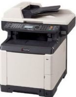 Kyocera 1102KX2US0 model FS-C2126MFP Color Multifunctional Printer, Copy, Print. Fax Mono Output Color, Scan Color, 28/28 Letter, 23/23 Legal Maximum Speed, PowerPC440/667 Mhz Processor, 600 x 600 dpi Resolution, 65,000 Pages Max. Mthly Duty Cycle, 768MB / 1792MB Std. / Max. Memory, LCD Display Control Panel, Standard 10/100BaseTX, High Speed USB v2.0, USB Host Interface Interfaces ( 1102KX2US0 1102-KX2US0 1102 KX2US0 FSC2126MFP FS C2126MFP FS-C2126MFP) 