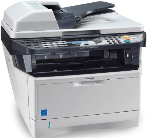 Kyocera 1102PN2US0 ECOSYS M2535dn Black and White Multifunctional Network Printer; 5 Line LCD Screen with hard key control panel; Fast Output Speed of 37 Pages per Minute; Standard Print, Copy, Fax and Color Scan; Standard Duplex and 300 Sheet Paper Capacity; Standard Gigabit Ethernet; Warm Up Time 20 seconds or less from main power on; UPC 632983032336 (1102-PN2US0 1102PN-2US0 1102PN2-US0 1102 PN2US0) 