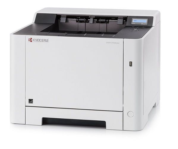 Kyocera 1102RB2US0 Model ECOSYS P5026cdw Color Network Printer, White; UPC 632983036631 (KYOCERA1102RB2US0 KYOCERA-1102RB2US0 KYOCERA-1102-RB2US0 KYOCERA 1102 RB2US0 KYOCERA-1102-RB-2US0 KYOCERA/1102RB2US0)