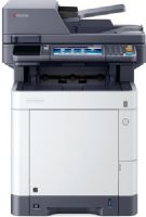 Kyocera 1102TZ2US1 ECOSYS M6630cidn A4 Color Multifunctional Laser Printer, 7" Color Touch Screen Interface (TSI), True 1200 x 1200 dpi Print Output, Crisp Color Business Output Up to 32 Pages per Minute, Standard 350 Sheets Capacity, Warm Up Time 26 Seconds or Less (Power On), Maximum Monthly Duty Cycle 100000 Pages per Month, UPC 632983053928 (1102-TZ2US1 1102TZ2-US1 1102-TZ2-US1 M6630-CIDN M6630 CIDN) 