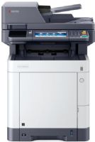 Kyocera 1102V12US1 ECOSYS M6635cidn A4 Color Multifunctional Laser Printer, 7" Color Touch Screen Interface (TSI), True 1200 x 1200 dpi Print Output, Crisp Color Business Output Up to 37 Pages per Minute, Standard 350 Sheets Capacity, Warm Up Time 25 Seconds or Less (Power On), Maximum Monthly Duty Cycle 100000 Pages per Month, UPC 632983053942 (1102-V12US1 1102V12-US1 1102-V12-US1 M6635-CIDN M6635 CIDN) 