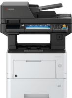 Kyocera 1102V22US0 ECOSYS M3145idn A4 Black & White Multifunctional Laser Printer, 7" Color Touch Screen Interface (TSI), 600 x 600 dpi Print Output, Crisp B&W Business Output Up to 47 Pages per Minute, Standard 600 Sheets Capacity, Warm Up Time 16 Seconds or Less (Power On), Maximum Monthly Duty Cycle 150000 Pages per Month, UPC 632983051085 (1102-V22US0 1102V22-US0 1102-V22-US0 M3145-IDN M3145 IDN) 