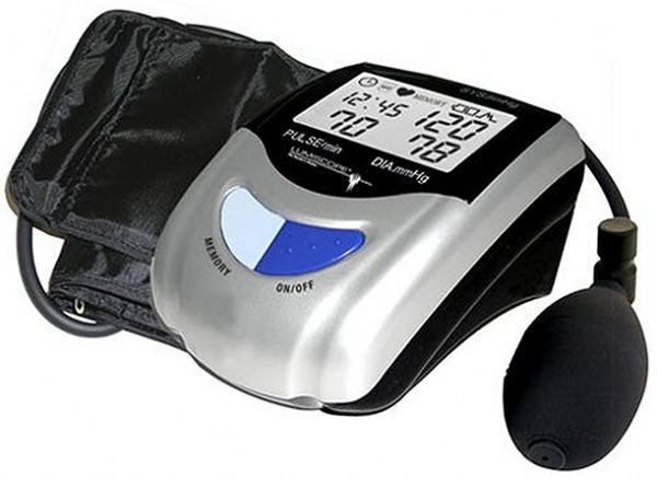 Lumiscope 1103 Semi-Automatic Blood Pressure Monitor, LCD display, 85 sets memory (1103 LUMISCOPE LUMISCOPE1103 LUMISCOPE 1103 LUMISCOPE-1103 LUM1103)