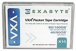 Exabyte 111.00206 VXA Tape X10 Removable Storage Media, 86GB native / 172GB compressed Capacity, 124 meters Tape Length.; PC Hardware Platform, UPC 709550009937 (111 00206 11100206 111-00206 EXA111.00206 EXA11100206)