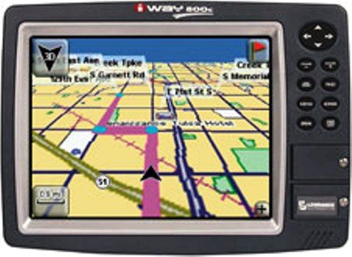 Lowrance 11258 iWAY 800C GPS+WAAS Receiver, 10.4