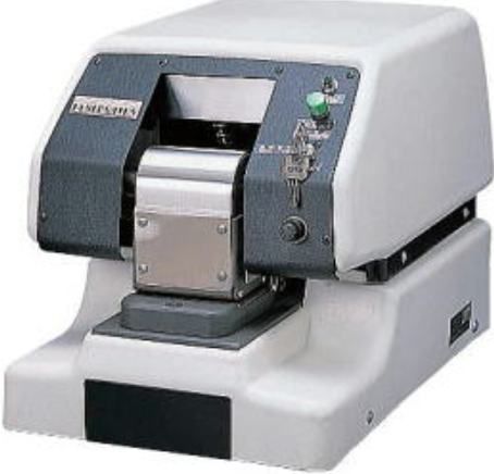 Newkon 112-605 Mark/LogoCode/Symbol Heavy-duty Electric Perforator, 5～35 sheets (Differs depending on diameter/number of needles), 605-112 Die-block, 100Volt 50/60Hz, Helps make traditional stamping jobs more efficient and labor-saving, Provides a highly effective means to protect important documents from forgery/alteration (112605 112 605 NEWKON NEW-KON)