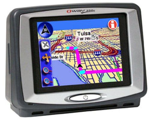 Lowrance 11261 iWAY 350C Portable Color GPS+WAAS Navigation System, Sunlight-viewable, 16-bit color TFT touch-screen display (11261 IWAY350C IWAY-350C 350C)