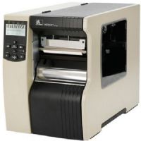 Zebra Technologies 112-8K1-00000 Model 110Xi4 Barcode Printer, 203 dpi, Ethernet Card; 32 bit 133 Mhz RISC processor; 64 MB on-board linear Flash memory; 16 MB SDRAM memory; Internal real-time clock; Advanced label/media counters; Auto calibration; Early warning systems; Early warning systems; New full-function front panel and large, multilingual, back-lit LCD display; Clear media side door; UPC 682017483528 (1128K100000 112-8K100000 1128K1-00000 112-8K1-00000) 