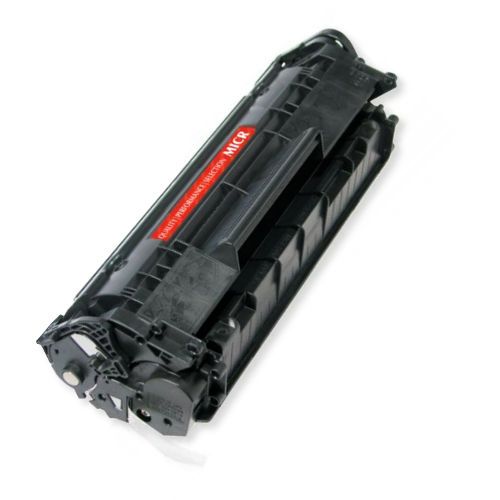 Clover Imaging Group 113408P Remanufactured Black Toner Cartridge To Replace HP Q2612A; Yields 2000 Prints at 5 Percent Coverage; UPC 801509216707 (CIG 113408P 113 408 P 113-408-P Q2 612A Q2-612A)