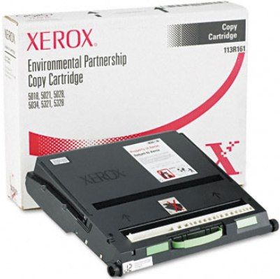 Xerox 113R00161 Model 113R161 Environmental Partnership Copy Cartridge for use with 5018, 5021, 5028, 5034, 5321 and 5328 Copier Models, Average yield up to 25000 pages at 5% area coverage, New Genuine Original OEM Xerox Brand (113-R00161 113 R00161 113R-00161 113R 00161)