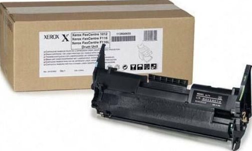 Xerox 113R00655 Drum Cartridge, Laser Print Technology, Black Print Color, 20000 Pages Typical Print Yield, For use with Xerox FaxCentre F116, UPC 708562015349 (113R00655 113R-00655 113R 00655)