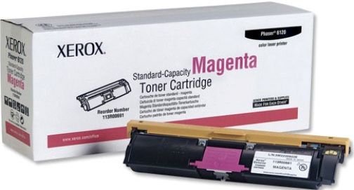 Xerox 113R00691 Magenta Toner Cartridge, Laser Print Technology, Magenta Print Color, 1500 Pages Typical Print Yield, For use with Xerox Phaser 6120 Printer, UPC 095205219432 (113R00691 113R-00691 113R 00691)