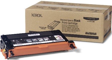 Xerox 113R00722 Black Standard Capacity Print Cartridge for use with Phaser 6180 and 6180MFP Color Laser Printers, 3000 Page Yield Capacity, New Genuine Original OEM Xerox Brand, UPC 095205426663 (113-R00722 113 R00722 113R-00722 113R 00722 113R722) 