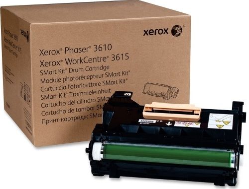 Xerox 113R00773 Xerox Smart Kit Drum Cartridge, Laser Print Technology, Black Print Color, 85000 Page Typical Print Yield, For use with Xerox Printers Phaser 3610, WorkCentre 3615, UPC 095205973136 (113R00773 113R-00773 113R 00773)