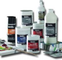 Liquitex 114010 Acrylic Mediums Assortment B, 94 Pieces - 282 Bottles, (6) 48" Shelves; Liquitex Fluid Mediums perform much in the way that their name implies, they are fluid in nature and reduce viscosity of heavier paints and gels; They tend to self-level and do not retain brushstrokes; Contains Matte Medium, Glazing Medium, Slow-Dri Blending Medium, Ultra Matte Medium (LIQUITEX114010 LIQUITEX 114010 LIQUITEX-114010) 