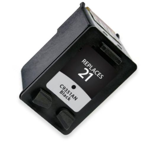 Clover Imaging Group 114547 Remanufactured Black Ink Cartridge To Replace HP C9351AN, HP21; Yields 190 prints at 5 Percent Coverage; UPC 801509138351 (CIG 11454 114 547 114-547 C9 351AN C9-351AN HP-02 HP 02)