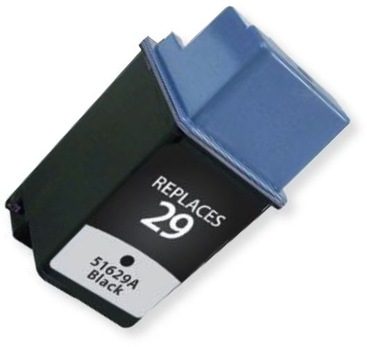 Clover Imaging Group 114576 Remanufactured Black Inkjet Cartridge To Replace HP 51629A; Yields 720 Prints at 5 Percent Coverage; UPC 801509137613 (CIG 114576 114 576 114-576 51629A 51629-A)