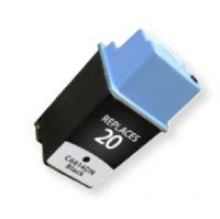 Clover Imaging Group 114755 Remanufactured Black Ink Cartridge To Replace HP C6614DN, HP20; Yields 500 Prints at 5 Percent Coverage; UPC 801509138375 (CIG 114755 114 755 114-755 C6 614DN C6-614DN HP-20 HP 20) 