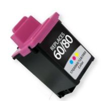 Clover Imaging Group 114761 Remanufactured Tri-Color Ink Cartridge To Replace Lexmark 12A1980, 17G0060; Yields 450 Prints at 5 Percent Coverage; UPC 801509138436 (CIG 114761 114-761 114 761 12A 1980 17G 0060 12A-1980 17G-0060) 