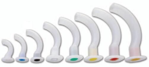 SunMed 1-1504-00 Guedel Airway Set, Oralpharyngeal, One of each size: 40, 50, 60, 70, 80, 90, 100, 110mm, Firm airway, Built-in bite block (1150400 1 1504 00)